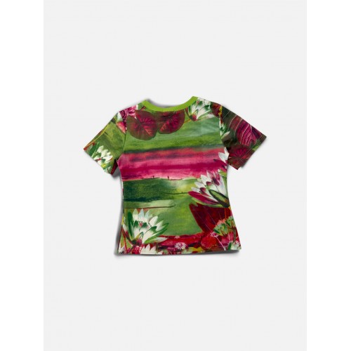 Γυναικείο Vintage Floral T-Shirt Πολύχρωμο